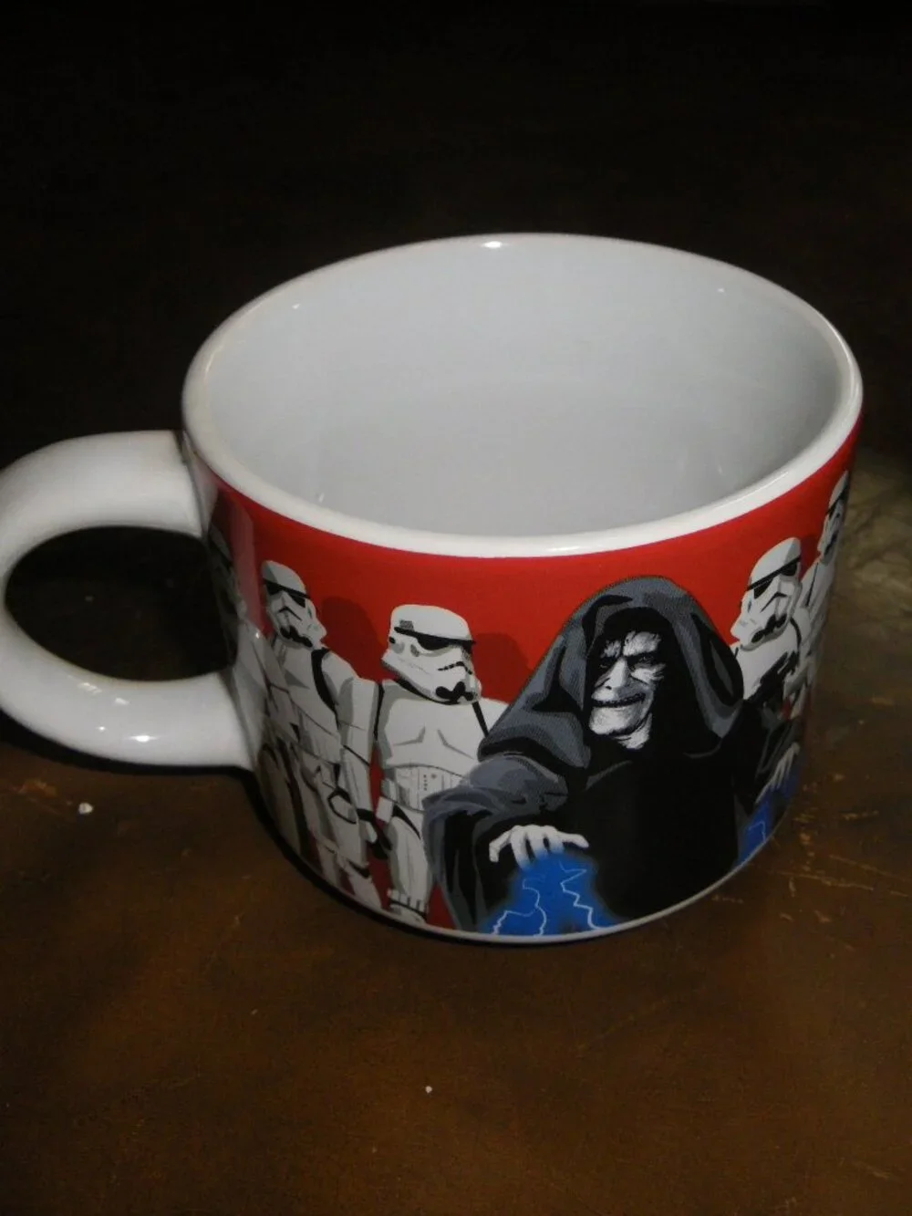 Star Wars 10 oz. Coffee Tea Mug Darth Vader Emperor Palpatine Stormtroopers! - Picture 3 of 4